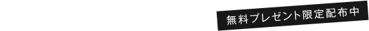 まずはメールセミナーへの登録から 無料プレゼント限定配布中